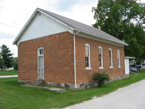 Acme One-Room Schoolhouse, West of North Manchester