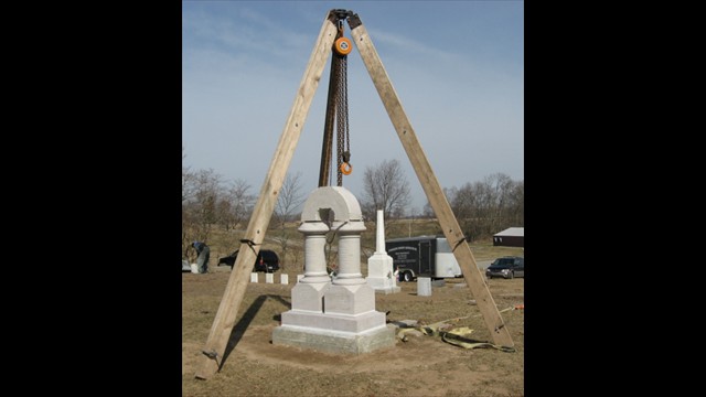 Greenwood Cemetery Restoration, March 31, 2014