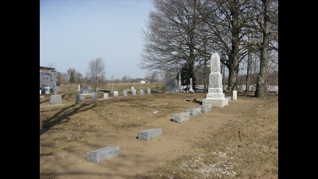 Greenwood Cemetery Restoration, March 31, 2014