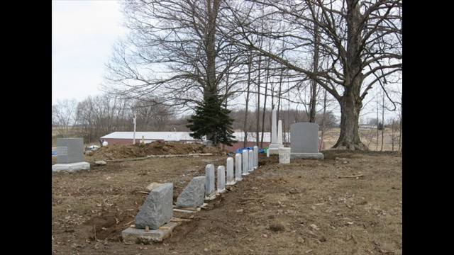 Greenwood Cemetery Restoration, March 31, 2014