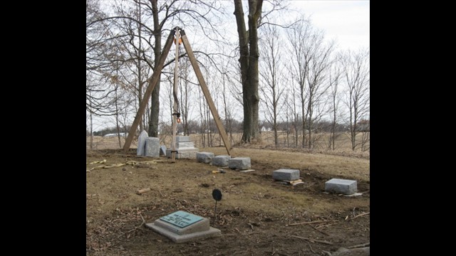 Greenwood Cemetery Restoration, March 31, 2014