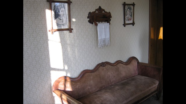 Sofa,19th Century  Prints on Wall