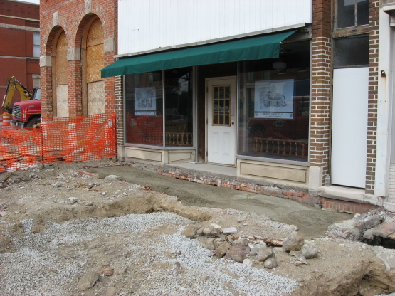 2012 Streetscape Project, North Manchester, 204 E. Main St.