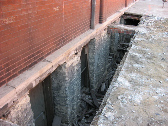 Walnut Street, West Side, North Manchester Streetscape Project, 2012