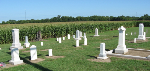 Krisher Cemetery, Chester Twp, Wabash County