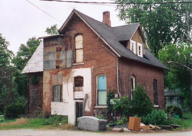 Rice House-Rear View Before Restoration