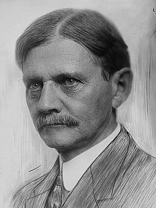 Thomas R. Marshall, 1912 drawing by Launer