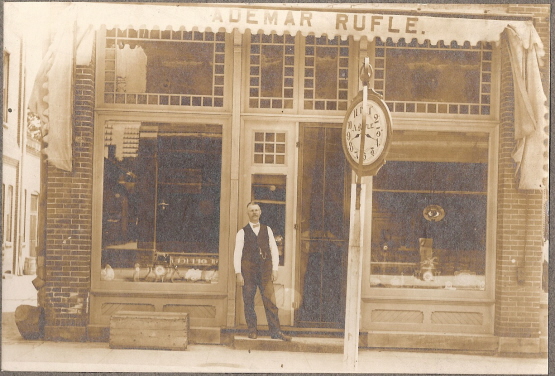 Rufle's Jewelry Store on Walnut Street, North Manchester