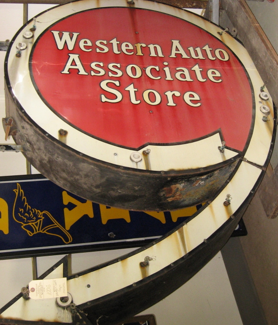 Western Auto Store Sign, North Manchester
