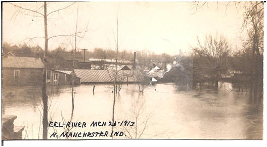 1913 Flood in North Manchester