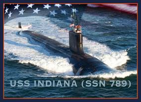 WASHINGTON (June 21, 2012) An artist rendering of the Virginia-class submarine USS Indiana (SSN 789). (U.S. Navy photo illustration by Stan Bailey/Released)